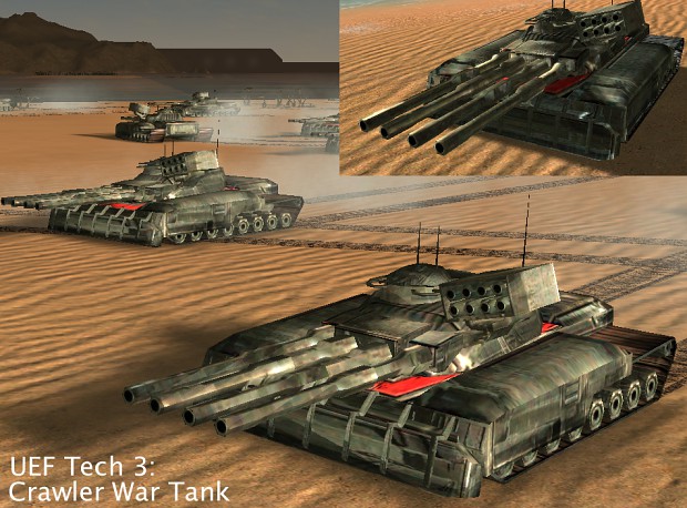 UEF Tech 3 War Tank