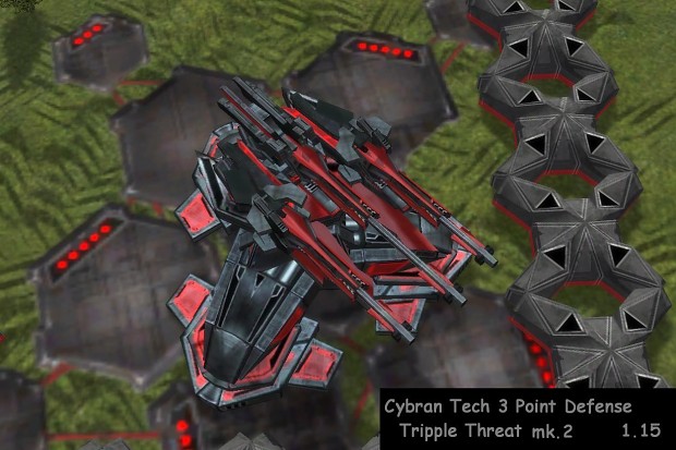 Updated models for Cybran defenses