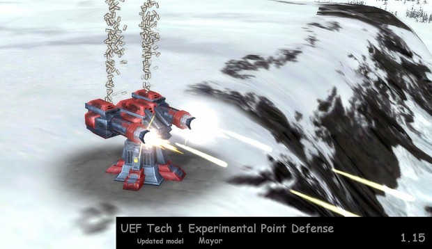 UEF T1 Point defense Updated model
