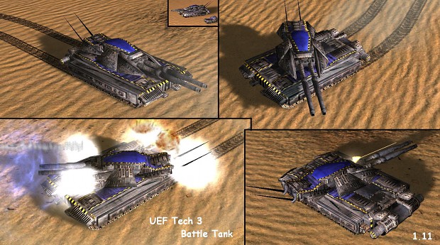 UEF T3 Battle Tank