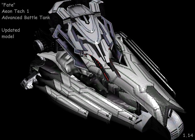 Aeon Tech 1 Battle Tank model updated