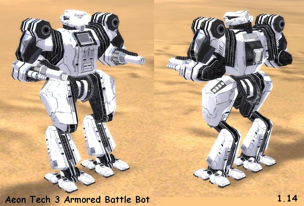 Aeon Tech 3 Armored Battle Bot