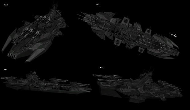 Cybran ship model