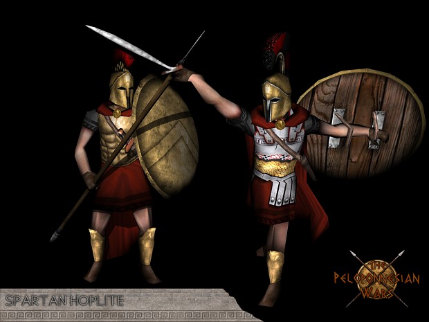 Spartan Hoplites.
