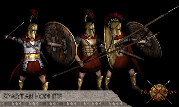Spartan Hoplites.