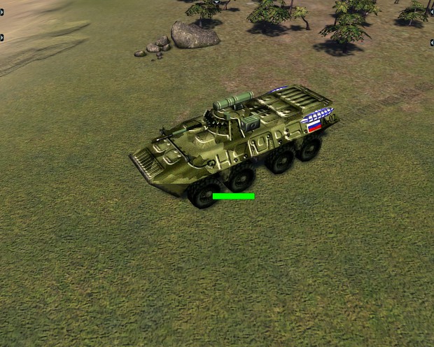 BTR-80 with Normal maps