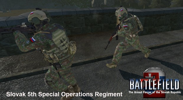 Updated 5th Slovak Special Operations Regiment