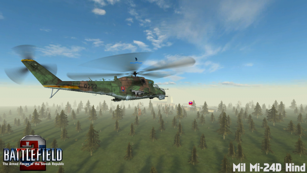 Updated Mil Mi-24D Hind