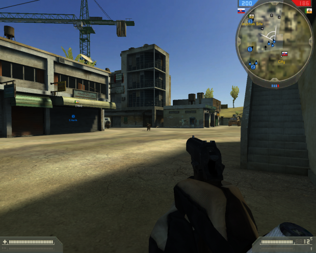 UPDATE blood mod and removed crosshair
