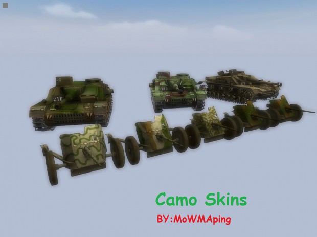 New camo skins!