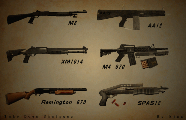 Take Down Shotguns image - ModDB