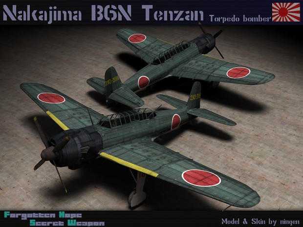 Nakajima B6N "Tenzan"