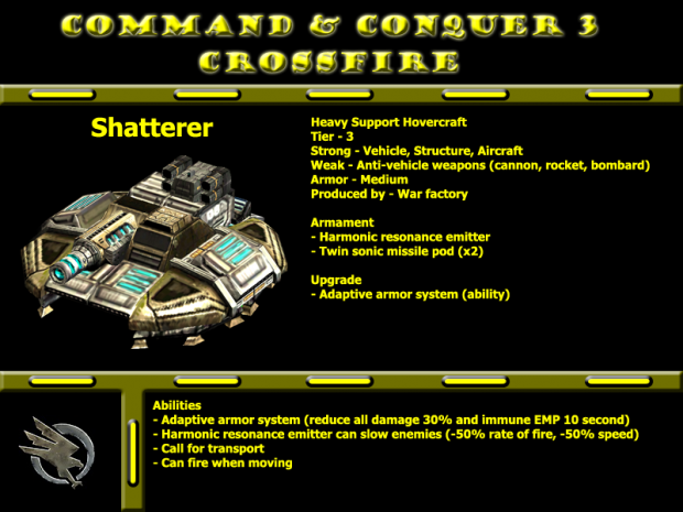 GDI Shatterer (Disruptor MK.II 2019)