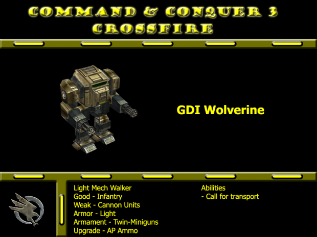 Remake Model GDI Wolverine