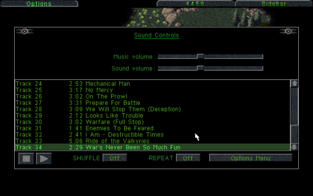 INI-based theme controls