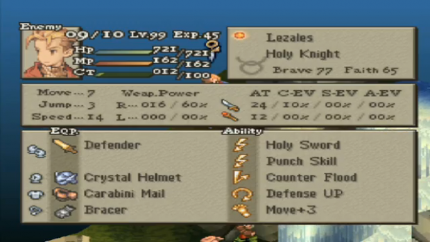 final fantasy tactics holy knight