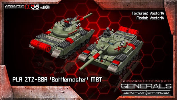 PLA ZTZ-88A 'Battlemaster' MBT