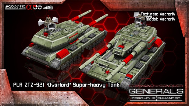 PLA ZTZ-921 'Overlord' Super-heavy Tank