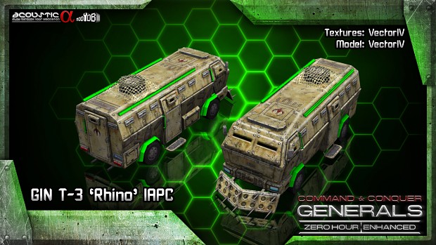 GIN T-3 'Rhino' Improvised Armoured Personal Carrier