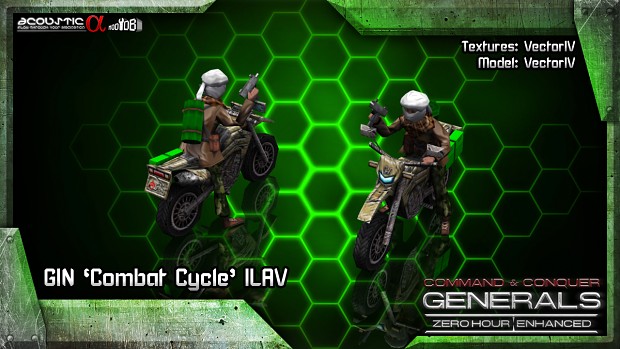 GIN 'Combat Cycle' Improvised Light Attack Vehicle