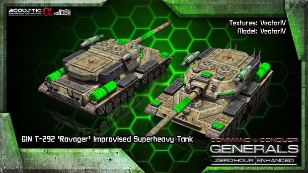 GIN T-292 'Ravager' Improvised Superheavy Tank