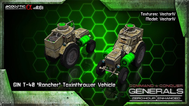 GIN T-40 'Rancher' Toxinthrower Vehicle