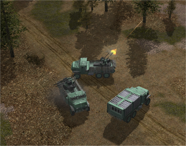 Remnant AA truck and transport truck WIP.