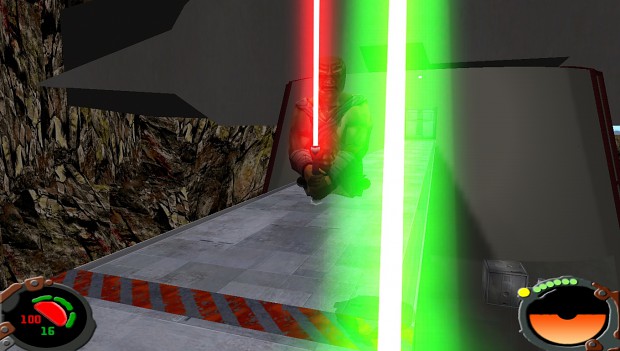 First Person Lightsaber and HUD
