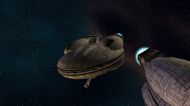 Separatist Bombardment Ship InGame image - A Galaxy Divided: The Clone