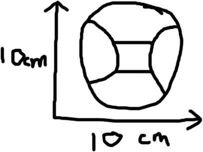 Horrible Concept drawing of a volly ball