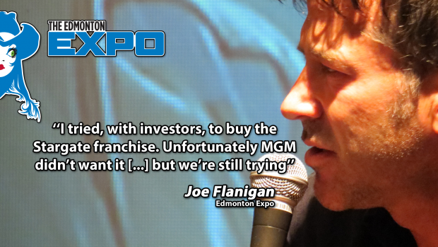 Joe Flanigan - trying to buy Stargate Franchise
