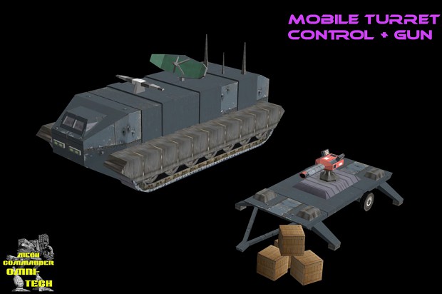 Mobile Turret Control and Gun