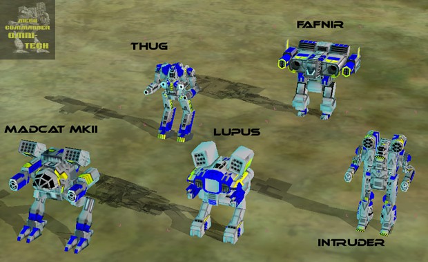 New ingame mechs