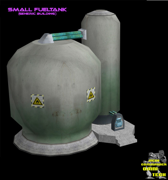 Small fuel tank (explosive building prop)