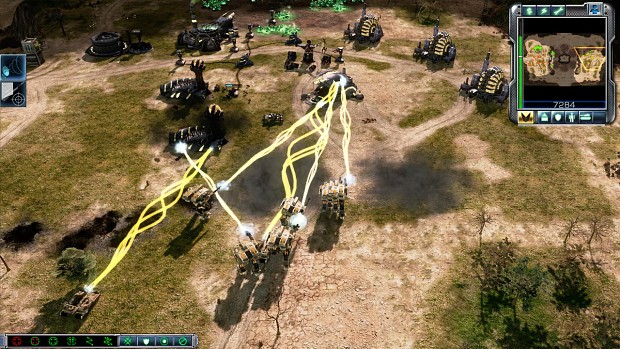 Gameplay of the Gauss units