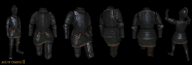 Black armor set