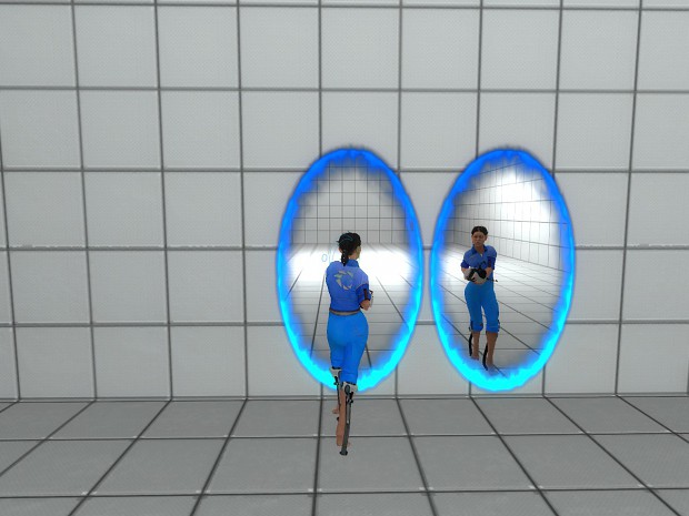 Update! Blue suit and portals