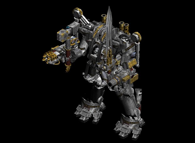 Dreadknight Model finished! In-Game export inbound