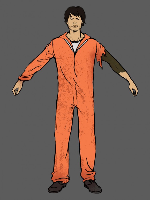 LaB Character Concept Art: The Prisoner