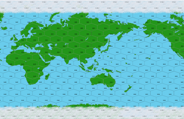 World sample Ice layout