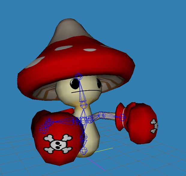 The red Mushroom