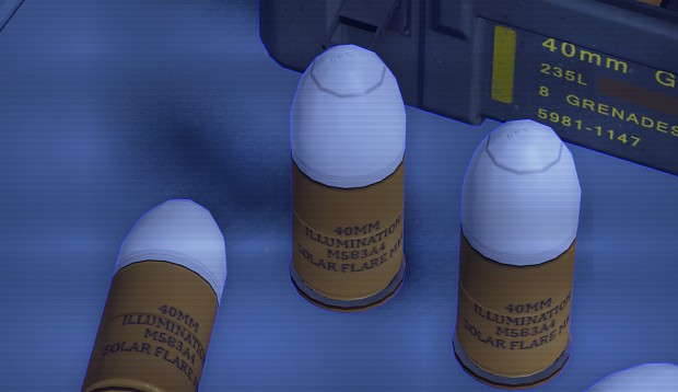 Illumination Grenade -close up