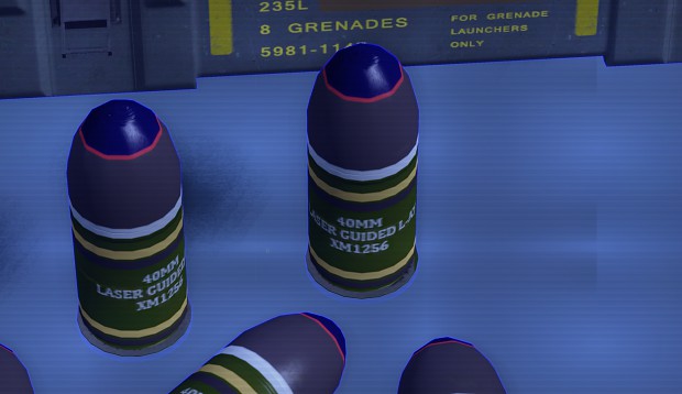 LG-LAT Grenade -close up.