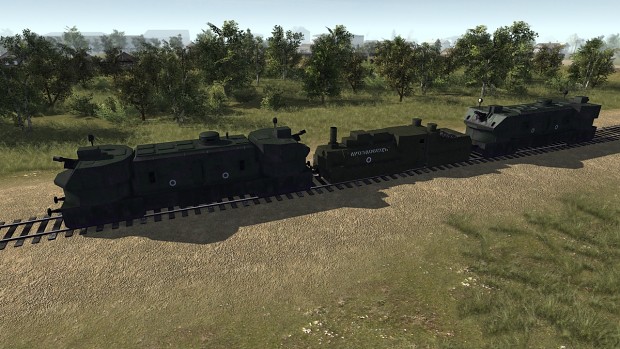 SOON! Armored train "Drozdovets" (AFSR)