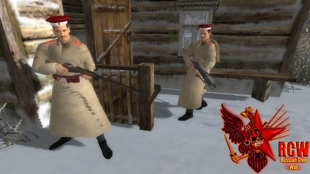 Drozdovtsy in winter uniform