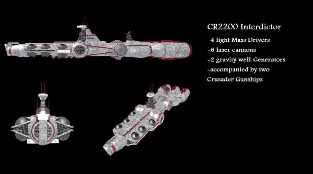 New Consortium Ships: CR2200 Interdictor