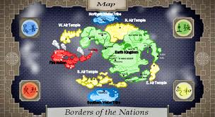 the last airbender map