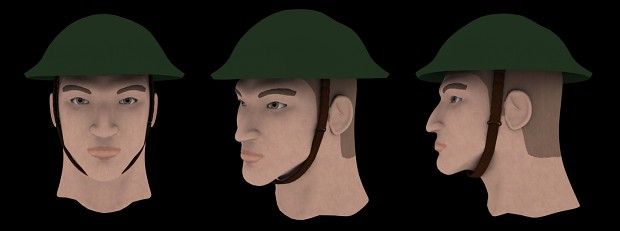 Sniper Character Head