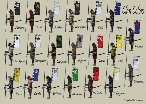 total war shogun 2 factions