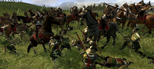 Battle in DarthMod: Shogun II